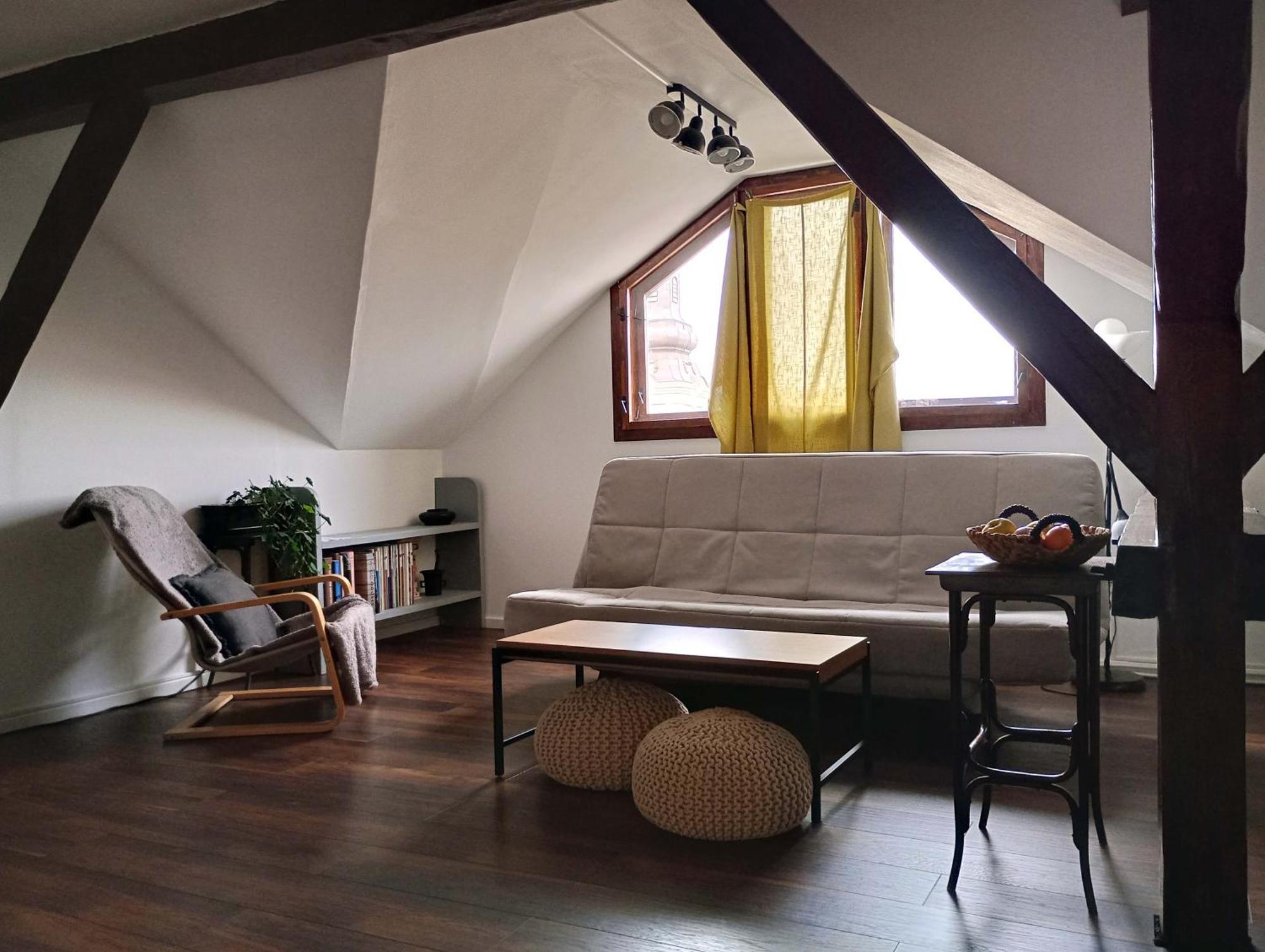 Apartmán Mansarda Kluž Exteriér fotografie